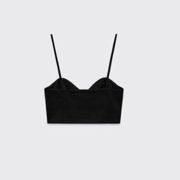 ZARA STRAP CROP TOP SIZE S 7901/176/800 - Picture 4 of 4